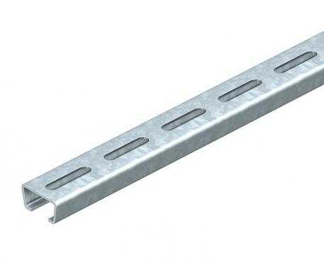 Anchor rail AMS3518, slot 16.5 mm, FT, perforated