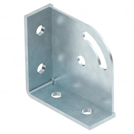 Mounting bracket, 90° with 6 holes FT Steel | Hot-dip galvanised