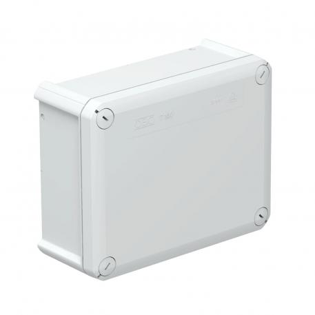 Junction box T 160, closed 176x135x67 |  | IP66 | None | Light grey; RAL 7035
