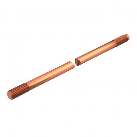 Earth rod BS with copper sheath 3000 | 25 | Steel