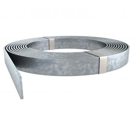 Galvanised steel flat conductor for earth  | 