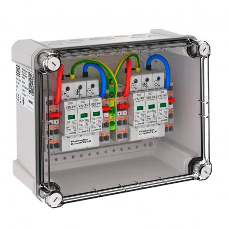 Generator connection box, type 2, for 2 x 2 strings