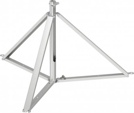 isFang tripod with side outlet 1500 | 50 | 1275 | 900 | Stainless steel