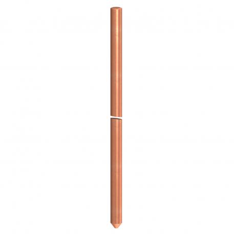 Earth rod with copper sheath 3000 |  | Steel