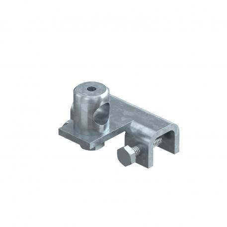 Folding clamp for seaming sheet up to 20 mm thickness