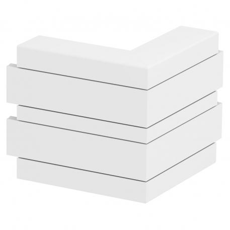 External corner, for device installation trunking Rapid 45-2 type GA-53165 Pure white; RAL 9010
