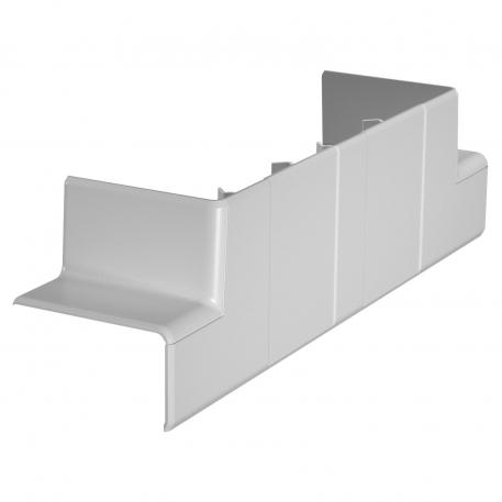 T piece adapter, for device installation trunking Rapid 45-2 type 53165 225 | Light grey; RAL 7035