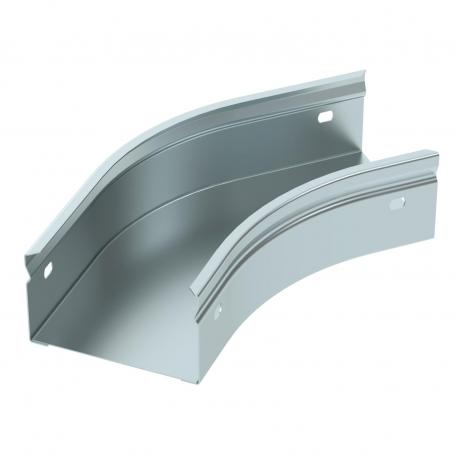 45° bend 60 FS, horizontal 100 | Steel | Strip galvanized