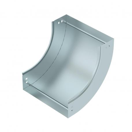 90° vertical bend, rising, 100 FS 300 | Steel | Strip galvanized