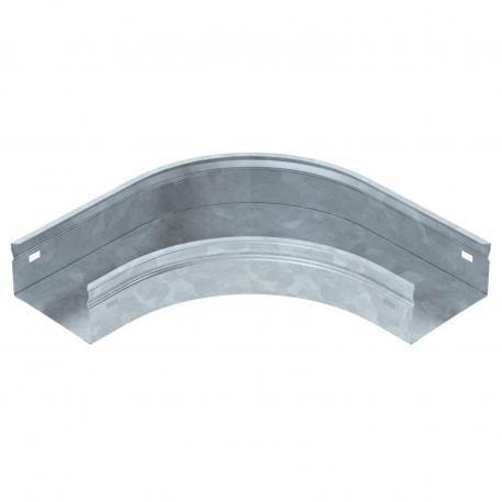 90° bend 60, horizontal Ft 100 | Steel | Hot-dip galvanised