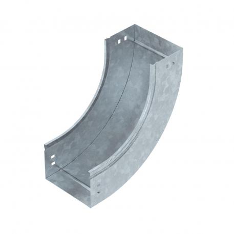 90° vertical bend, rising, 100 FT 150 | Steel | Hot-dip galvanised