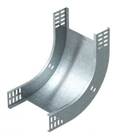 90° vertical bend, rising, 60 FT 600 | Steel | Hot-dip galvanised