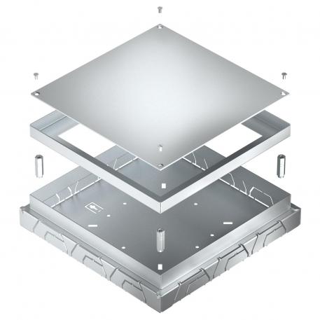 JBM underfloor junction box - for PVC duct 60 | 90 | 25 | 35