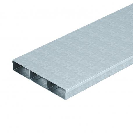 Underfloor duct MD 3-compartment, duct height 38 mm 2500 | 250 | 38 | 1.5 | 3