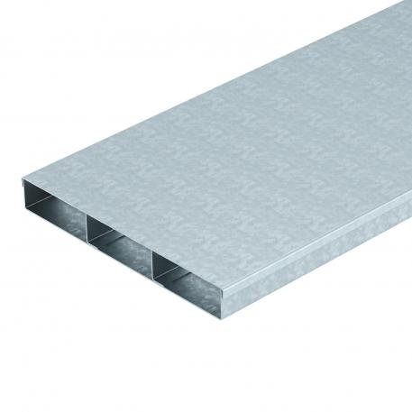 Underfloor duct MD 3-compartment, duct height 38 mm